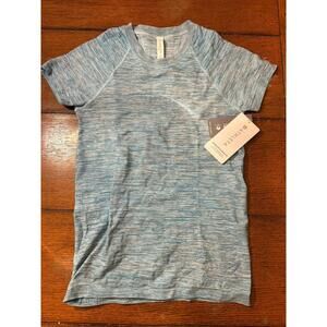 Athleta Small ( S P )  Momentum T Space Dye Blue New Without Tags